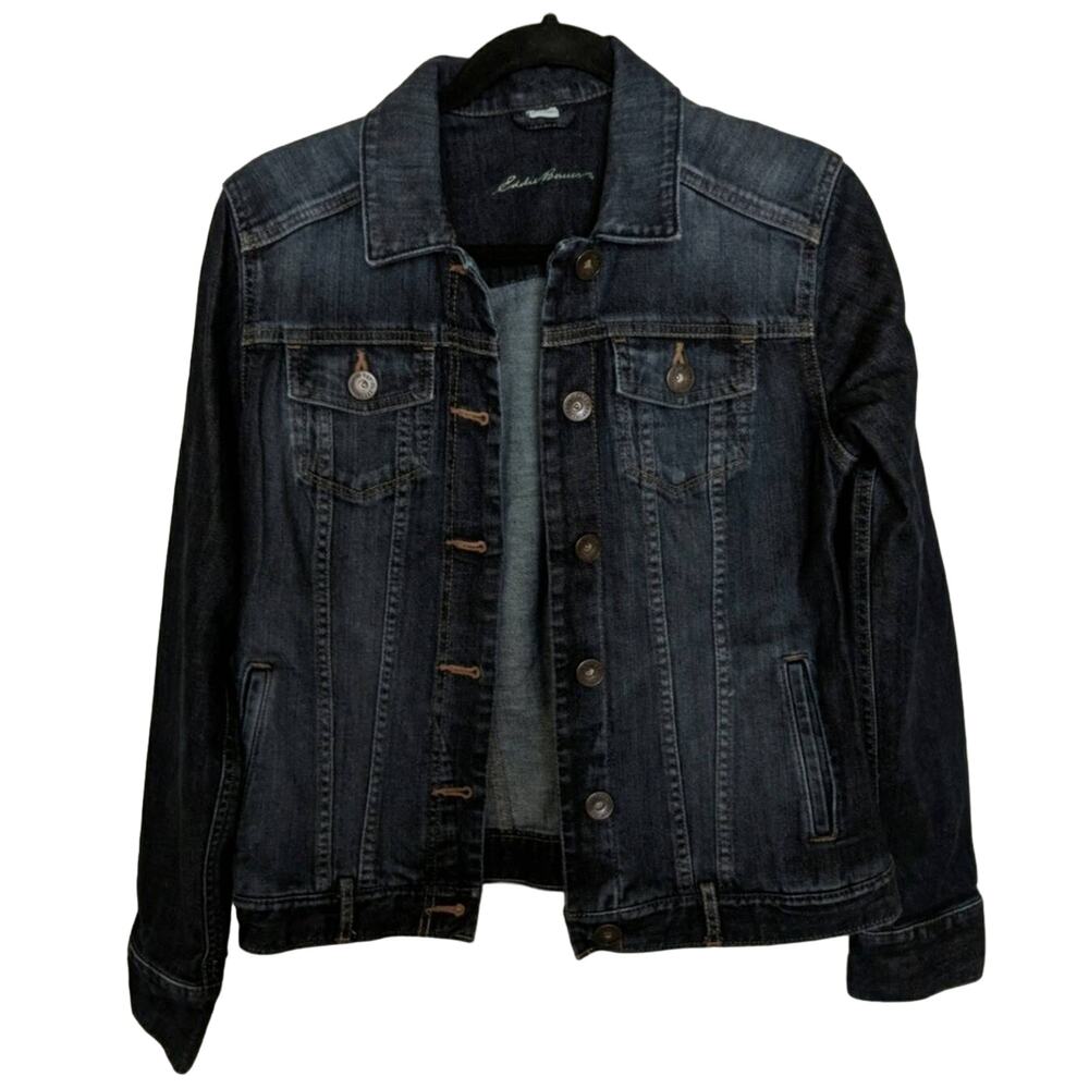 Eddie Bauer Classic Jean Jacket - Size S - EUC